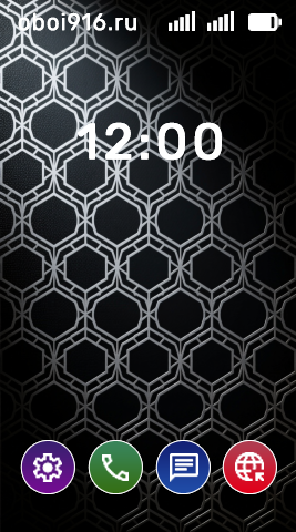 Чёрный градиенти узор