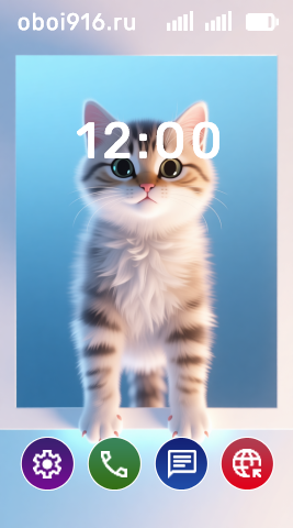 Забавный котёнок