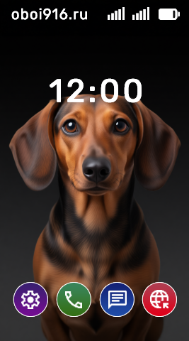 Коричневая такса