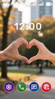 Сердечко из пальцев