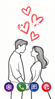 Влюблённая пара рисунок карандаш