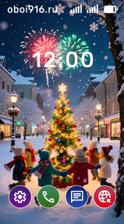 Хоровод вокруг ёлки