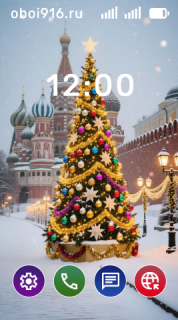 Новогодняя ёлка на Красой площади